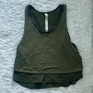 Lululemon double lined tank